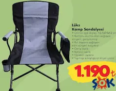 LÜKS KAMP SANDALYESİ indirimli fiyat LÜKS KAMP SANDALYESİ fiyat ve kampanya bilgisi